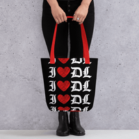 I Heart DL Def Leppard Tote Bag