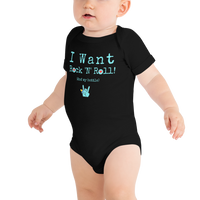 Def Leppard I Want Rock N Roll And My Bottle Baby Clothes Onesie