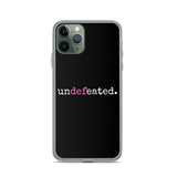 Def Leppard Undefeated iPhone Case Black