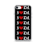 I Heart DL Def Leppard iphone case