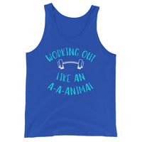 Working Out Like An Animal Def Leppard-Inspired Womens Tank Top | LiveLoveLep.com