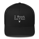 Def Leppard I Want Rock N Roll Retro Trucker Hat Baseball Cap