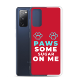 Def Leppard Paws Some Sugar On Me Samsung Phone Case Red