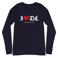 "I (Heart) DL" Long Sleeve Tee (Unisex)