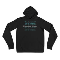 Def Leppard Inspired | I Want Rock N Roll Pullover Hoodie | Rock of Ages | LiveLoveLep.com