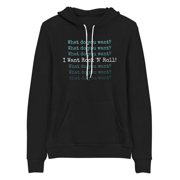 Def Leppard Inspired | I Want Rock N Roll Pullover Hoodie | Rock of Ages | LiveLoveLep.com