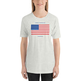 American Flag Good Morning Freedom T-shirt | LiveLoveLep.com