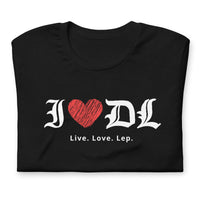 I Love Def Leppard | I Heart DL T-shirt | LiveLoveLep.com