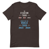 Stadium Tour | World Tour 2023 2024 T-shirt | Def Leppard Motley Crue | LiveLoveLep.com