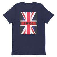 Union Jack T-shirt | Def Leppard Fan | I Heart DL | LiveLoveLep.com