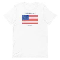 American Flag Good Morning Freedom T-shirt | LiveLoveLep.com