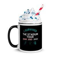 I Survived The Stadium Tour 2002 Coffee Mug | Def Leppard Motley Crue Tour | LiveLoveLep.com