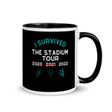 I Survived The Stadium Tour 2002 Coffee Mug | Def Leppard Motley Crue Tour | LiveLoveLep.com