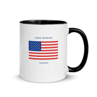 Good Morning Freedom American Flag Mug | Def Leppard | LiveLoveLep.com