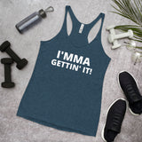 Imma Gettin It Women's Racer Back Tank Top | Inspired By Def Leppard Armageddon It | LiveLoveLep.com