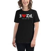 "I Love (Heart) DL" Women's T-Shirt